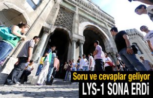 LYS-1 soru ve cevapları açıklandı