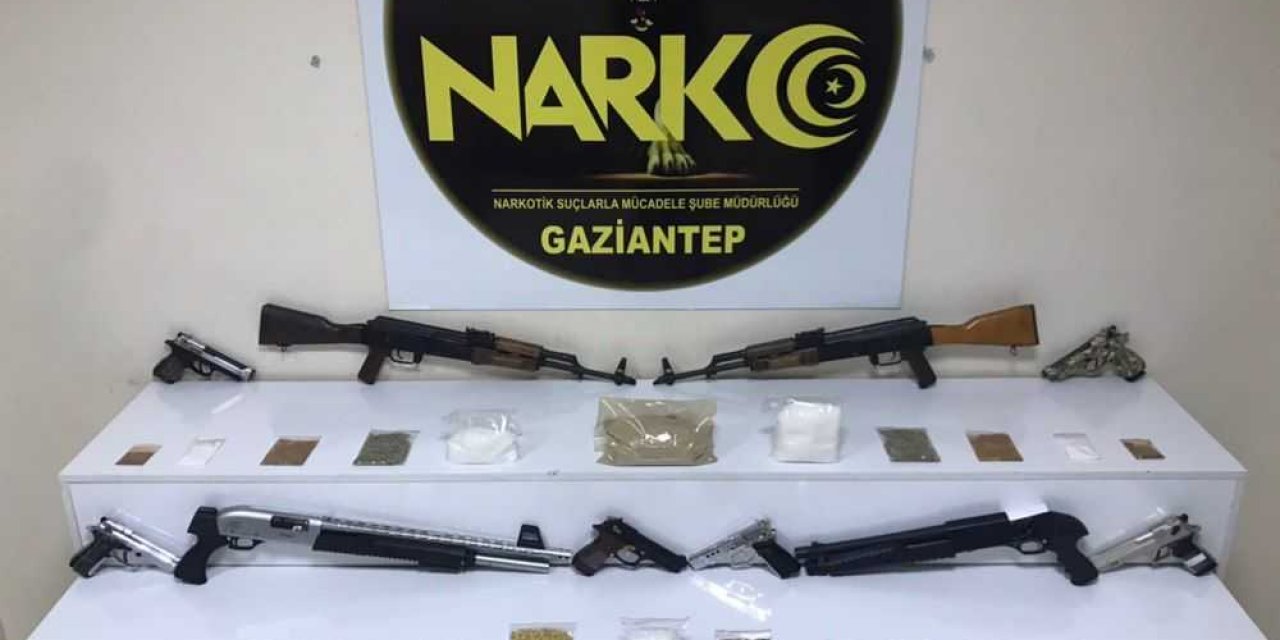 Gaziantep'te 670 polisin katılımıyla uyuşturucu operasyonu: 29 gözaltı
