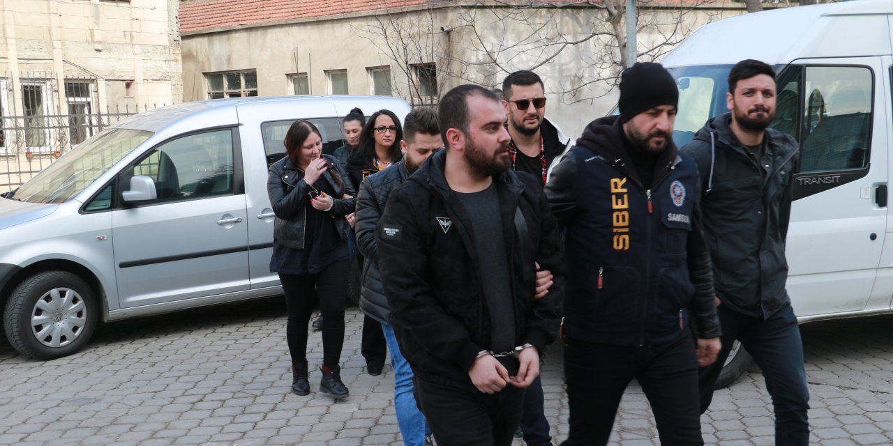 KKTC'deki yasa dışı bahis çetesinin üyeleri Samsun'da yakalandı