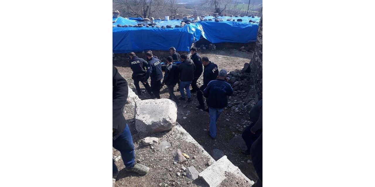 Musabeyli ilçesinde göçük: 1 yaralı