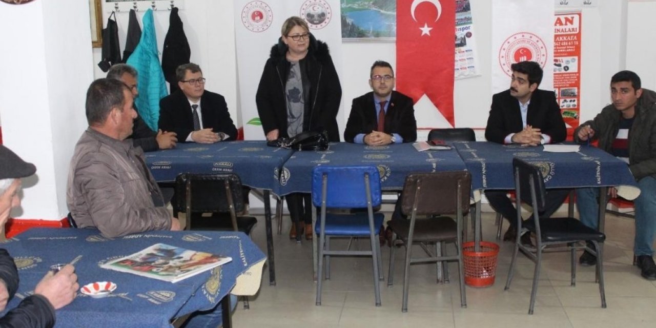 Çiftçilere hayvan gübresine ilişkin bilinçlendirme çalışmaları