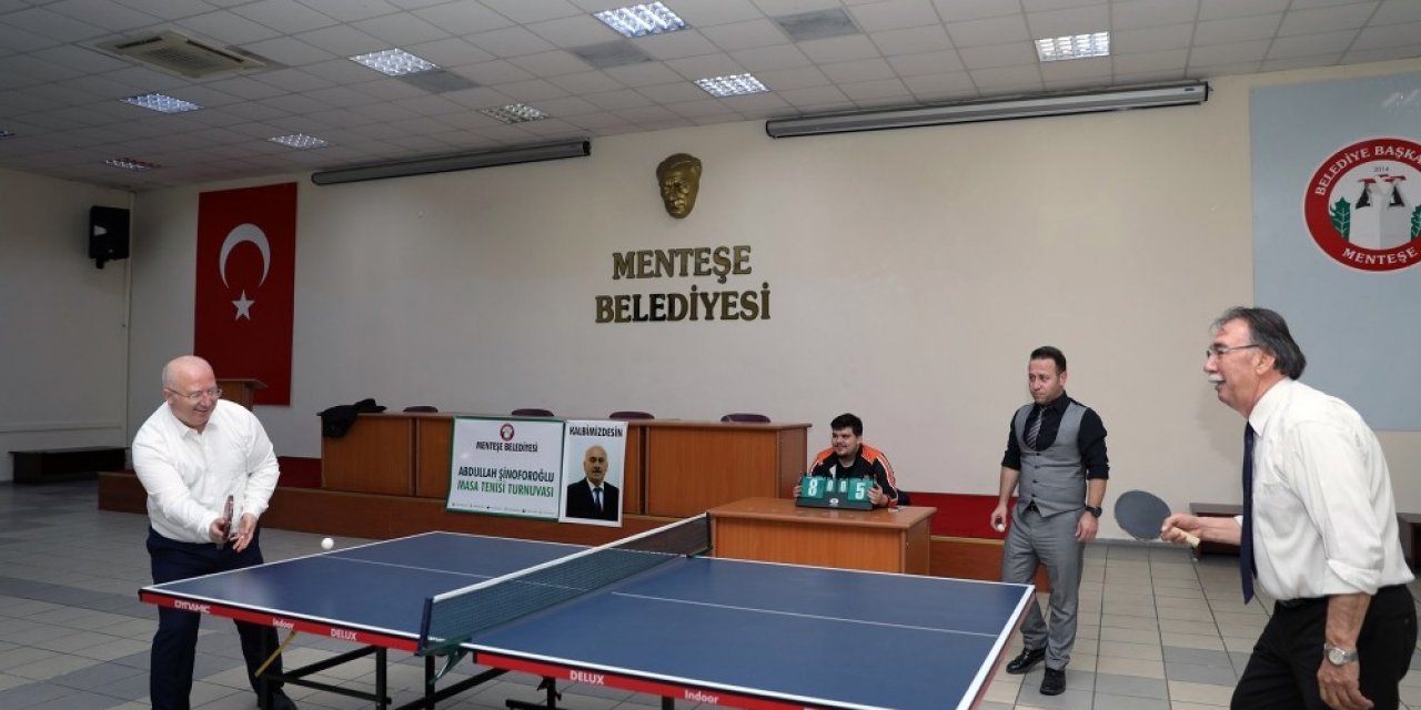 Abdullah Şinoforoğlu Masa Tenisi turnuvası başladı