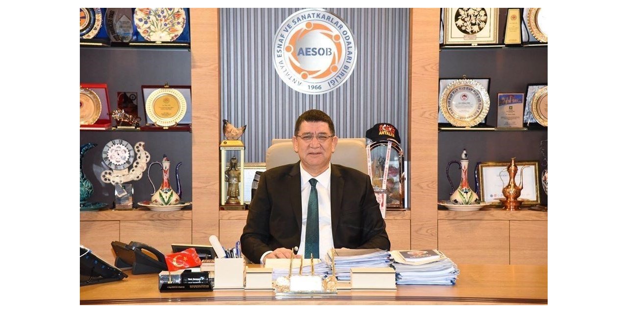 AESOB Başkanı Dere: "Esnafın borç yükü azaltılmalı"
