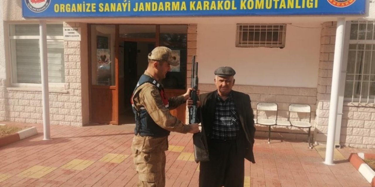 Tüfek hırsızları yakalandı