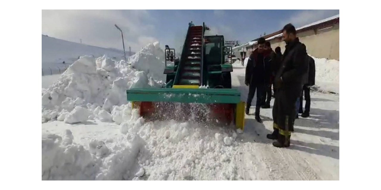 Tatvanlı girişimciden yüzde 80’i yerli ve milli kar küreme aracı
