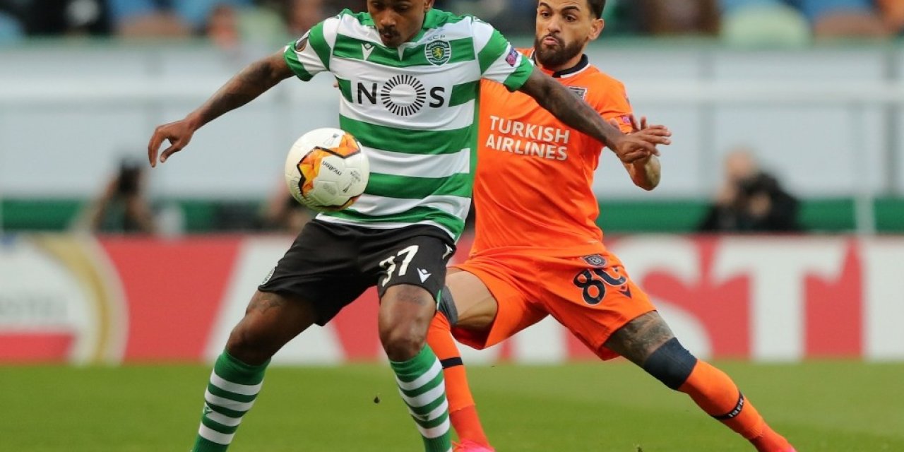 UEFA Avrupa Ligi: Sporting Lizbon: 2 - Medipol Başakşehir: 0 (İlk yarı)