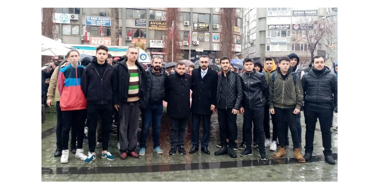 Edremit’te Ülkücüler Şehit Fırat’ı unutmadılar