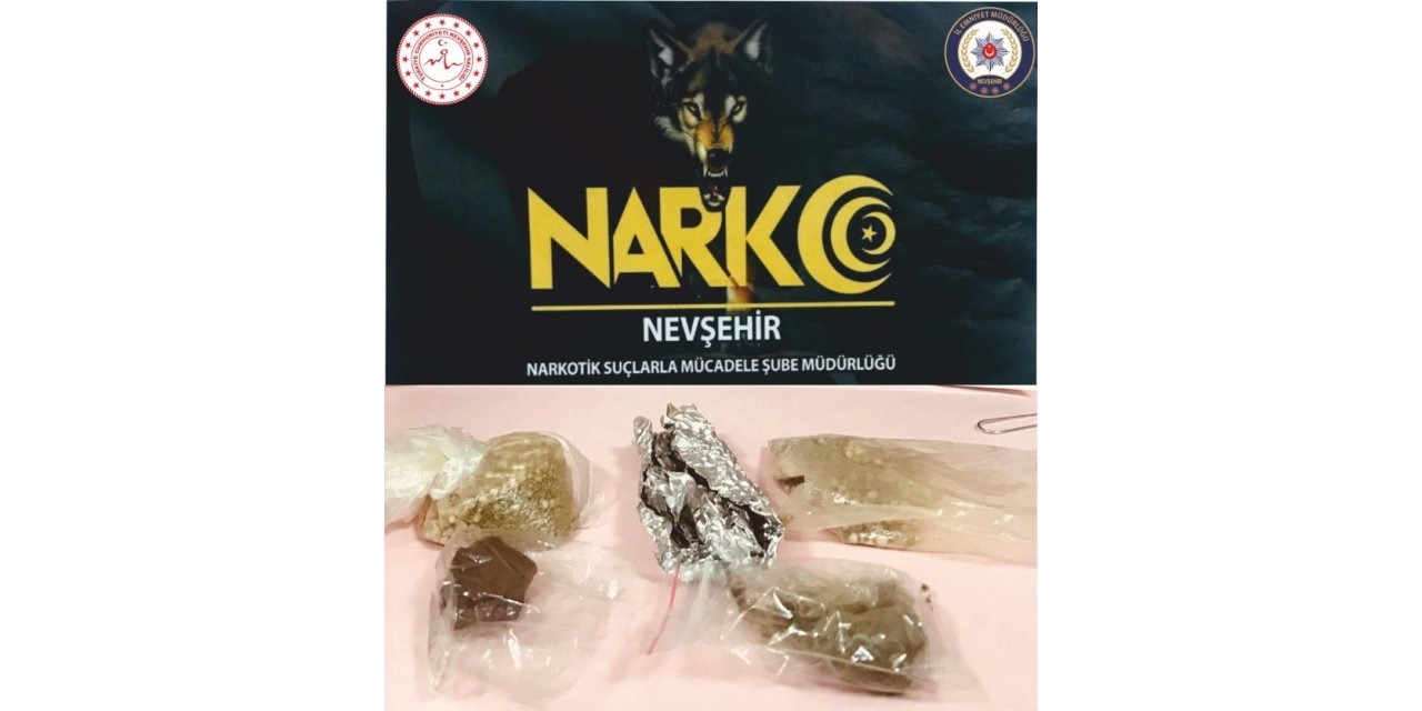 Nevşehir’de uyuşturucudan 1 kişi tutuklandı