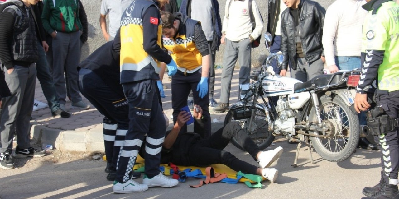 Kilis’te trafik kazası: 2 yaralı