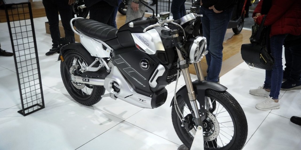 Elektrikli iki tekerlekli ile 110 km