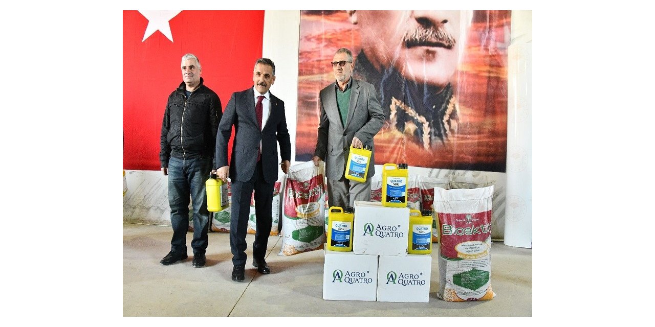 Samsun’da üreticiye 53,7 milyon TL mazot ve gübre desteği