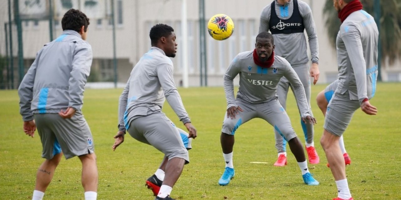 Trabzonspor, Beşiktaş maçı hazırlıklarını tamamladı