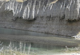 Çıralı Gölü'nde su seviyesi düşüyor
