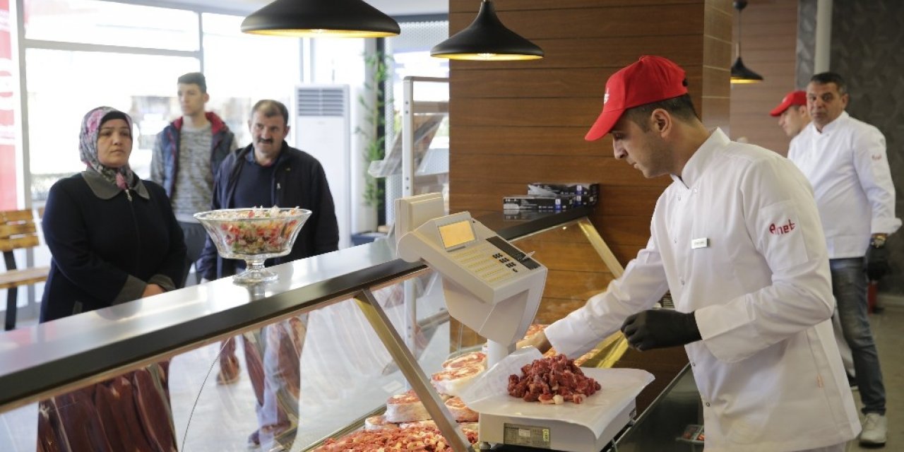 Manavgat Halk Et satışa başladı