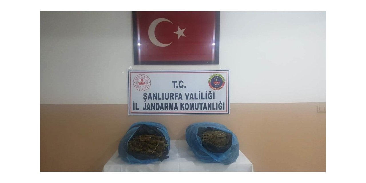 Suriye sınırda 21 kilo uyuşturucu madde ele geçirildi