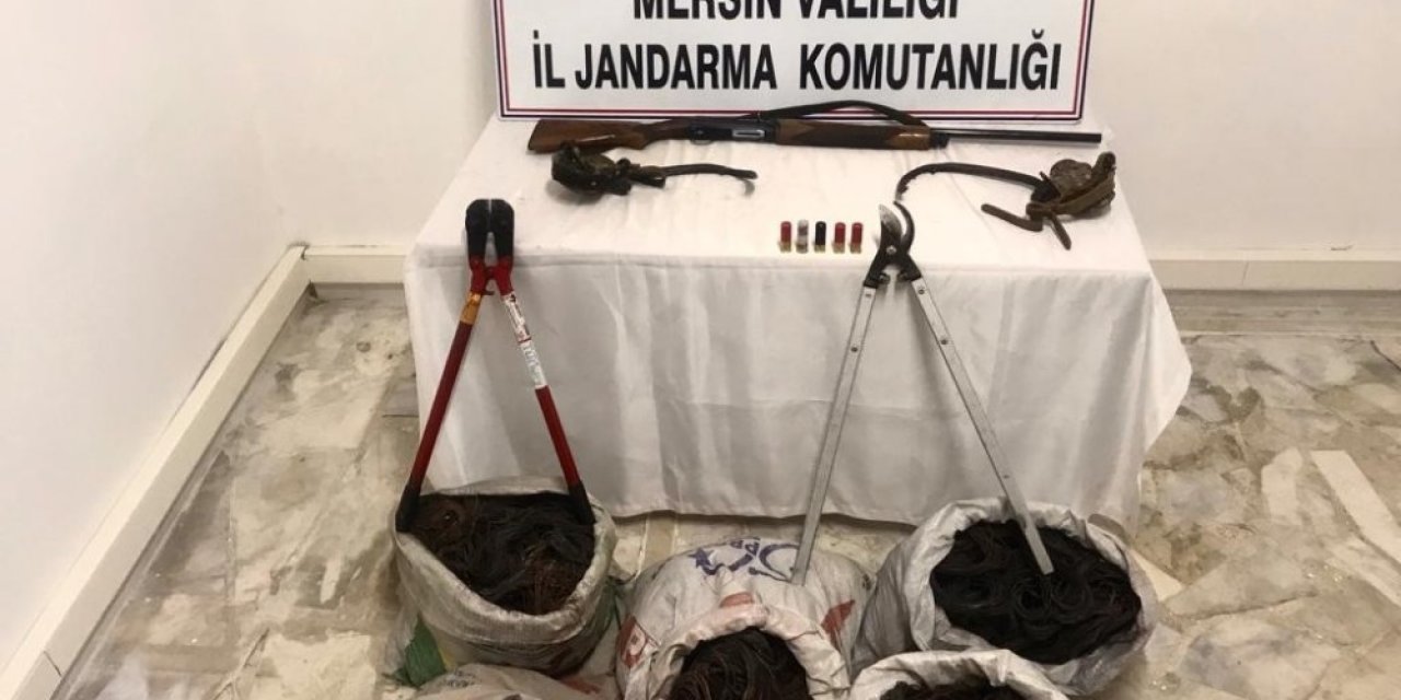 Mersin’de 4 hırsızlık şüphelileri yakalandı