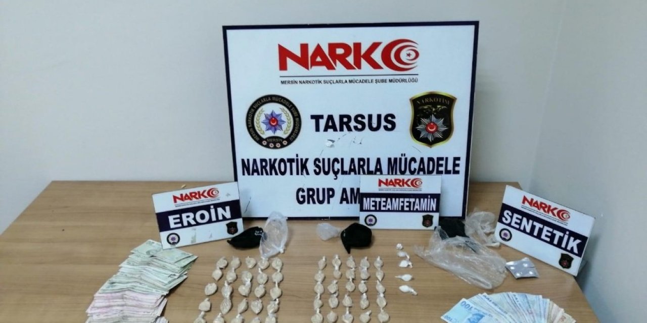 Tarsus’ta uyuşturucu operasyonu: 4 gözaltı