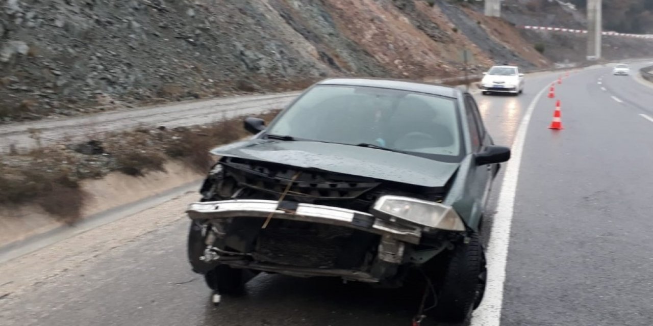 Bilecik’te trafik kazası; 1 kişi yaralandı