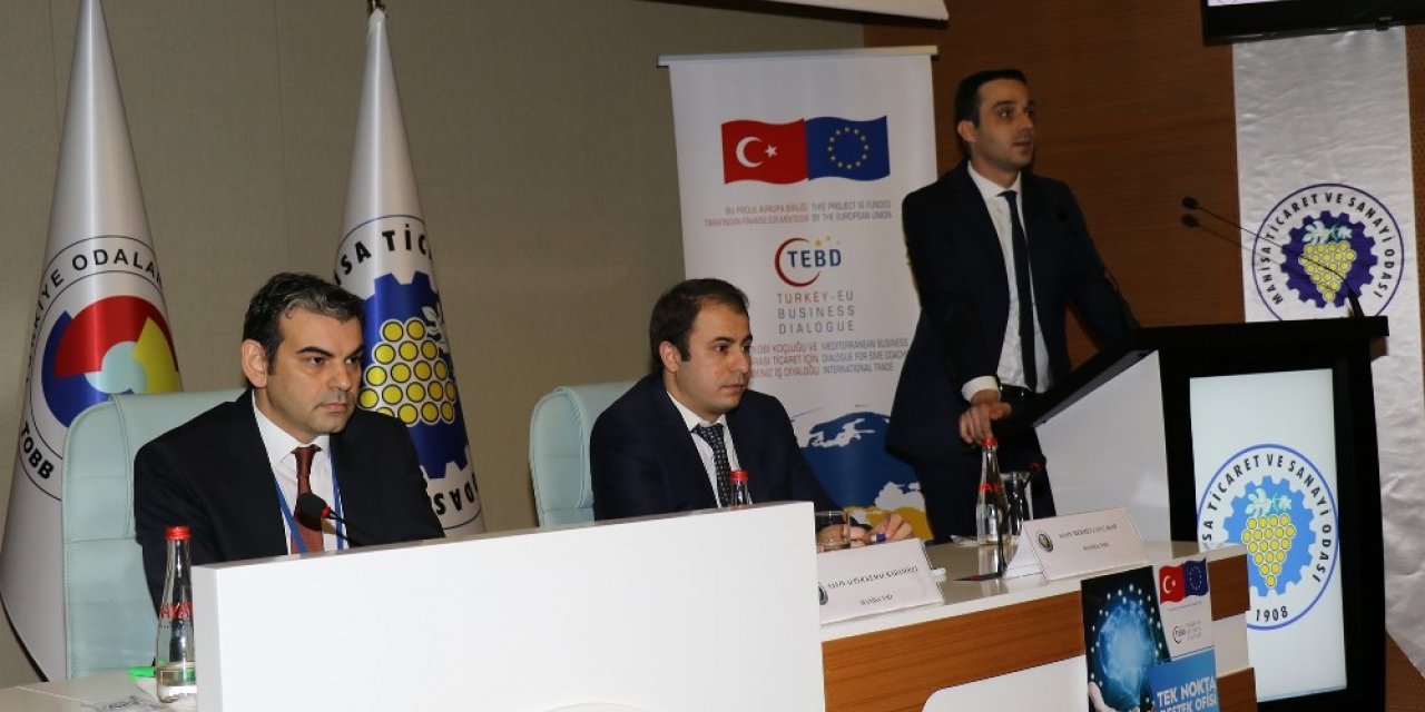 Manisa TSO’da ’Dış ticaret ve devlet destekleri’ toplantısı yapıldı