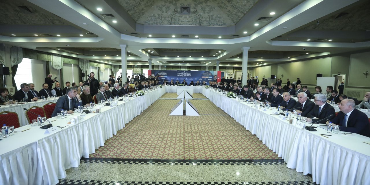 Bakan Kurum, kentsel dönüşüm toplantısının ardından konuştu: (2)