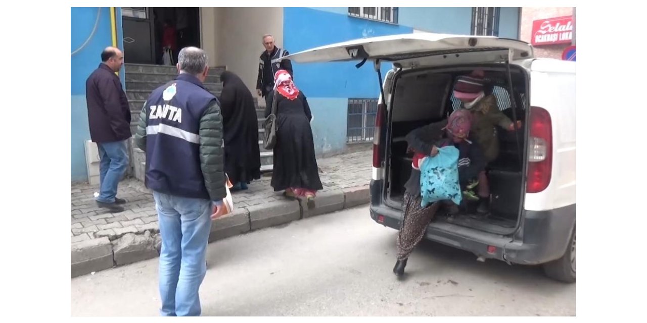 Elazığ’da 97 dilenciye 15 bin 708 lira ceza kesildi