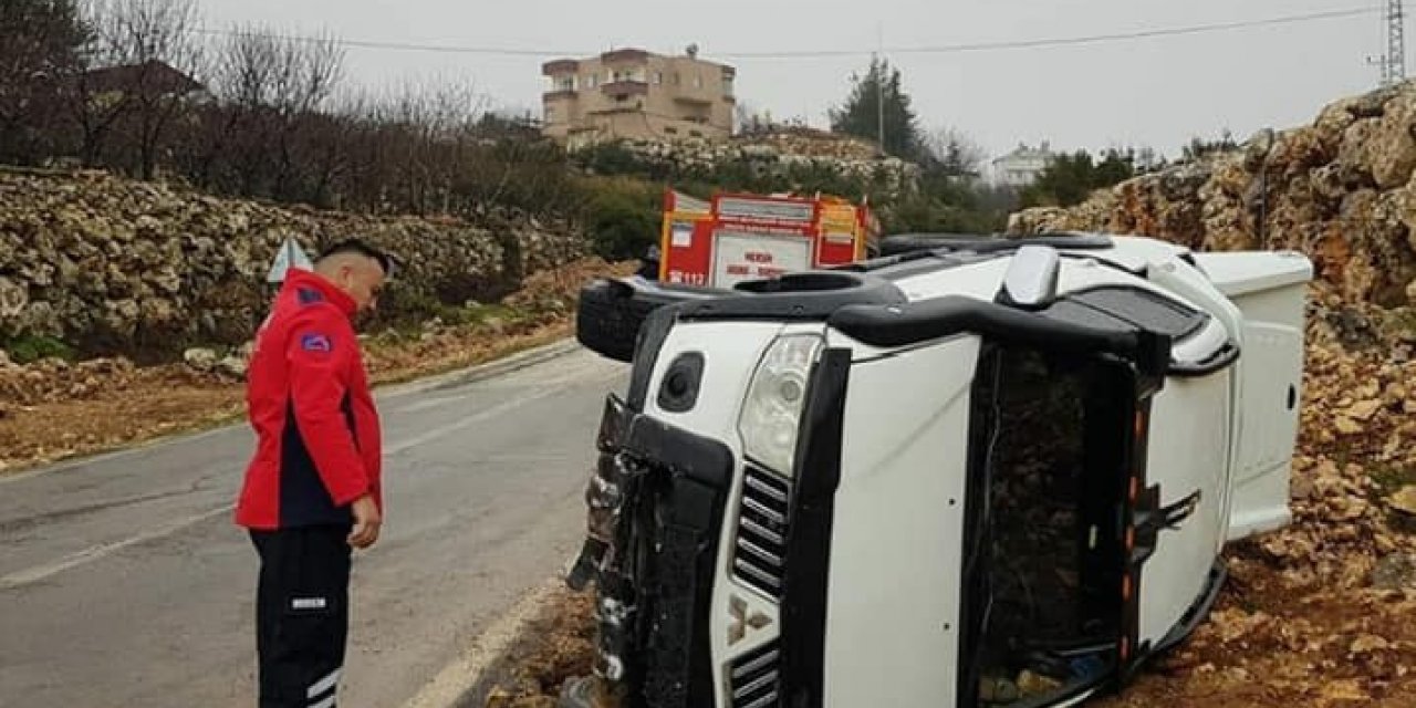 Erdemli’de trafik kazası: 4 yaralı