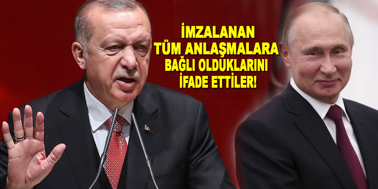 Cumhurbaşkanı Erdoğan, Rusya Devlet Başkanı Putin ile telefonda görüştü