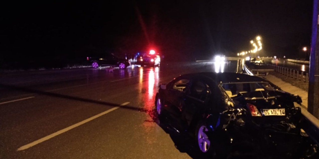Samsun’da trafik kazası: 4 yaralı