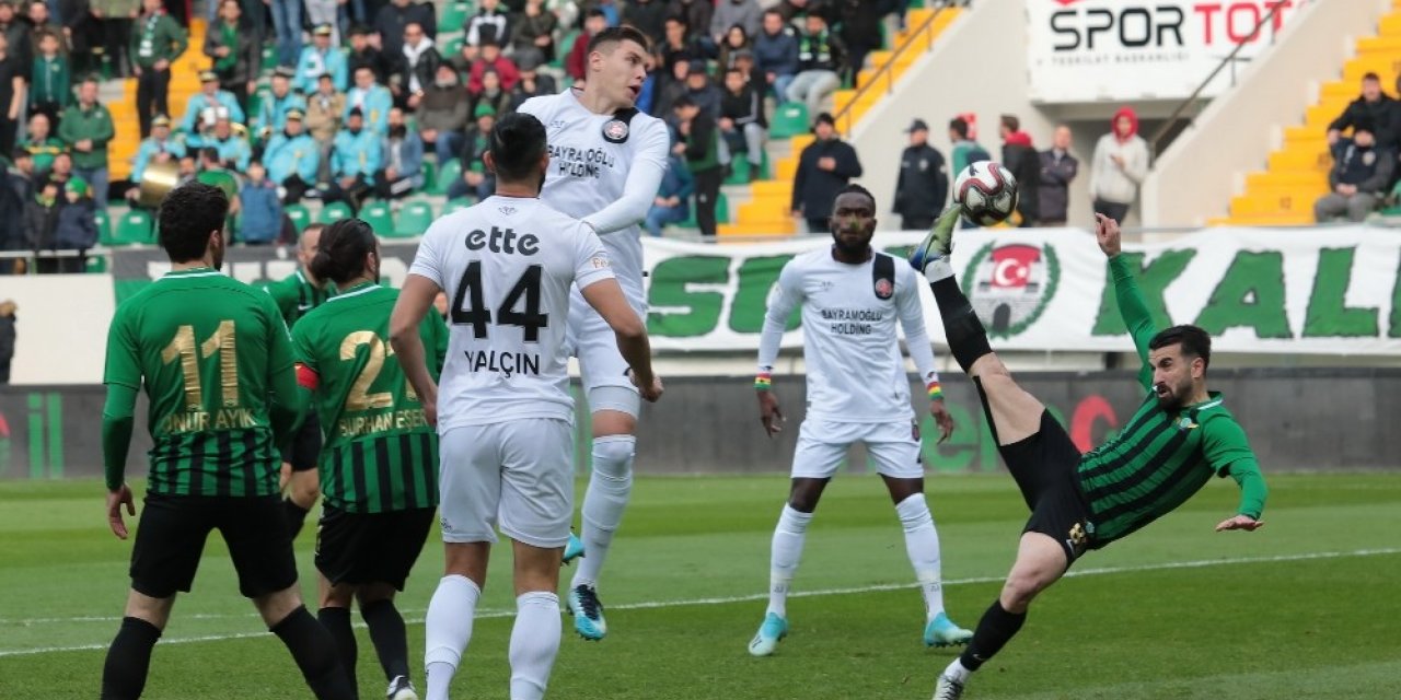 TFF 1. Lig: Akhisarspor: 0 - Fatih Karagümrük: 2