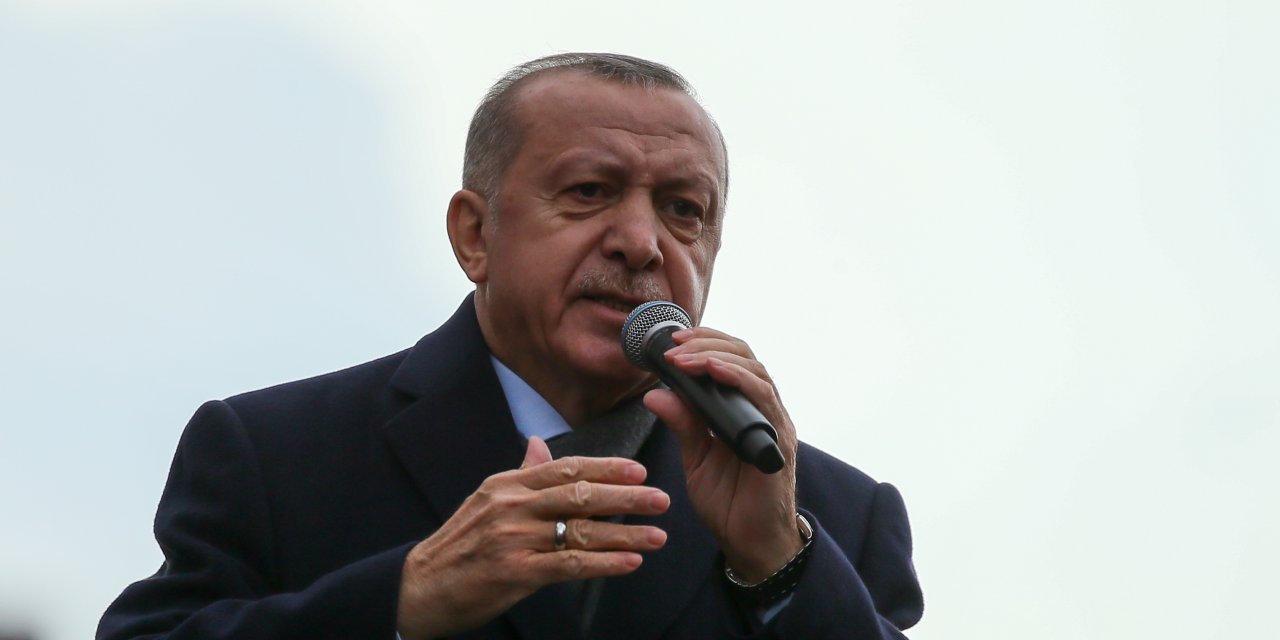 Cumhurbaşkanı Erdoğan, Kınık'ta halka hitap etti: