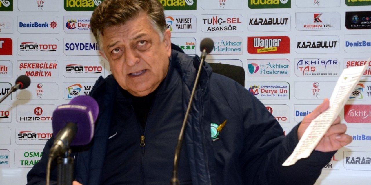 Akhisarspor - Fatih Karagümrük maçının ardından