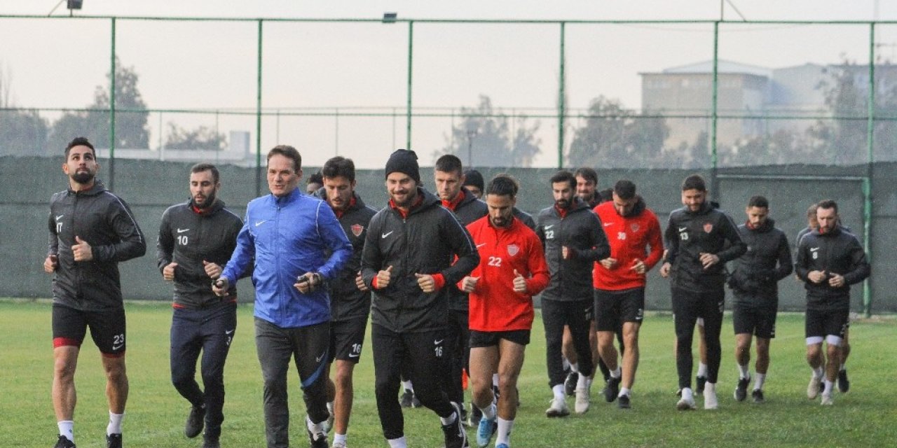 Hatayspor, Osmanlıspor maçı hazırlıklarına başladı