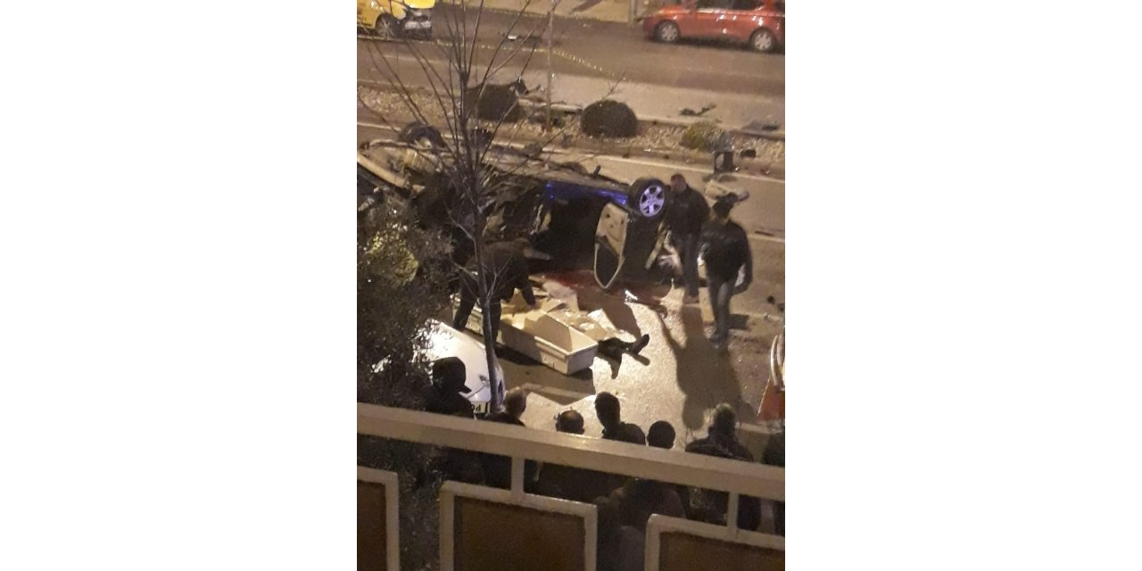 Denizli’de feci kaza: 1 ölü, 3 yaralı