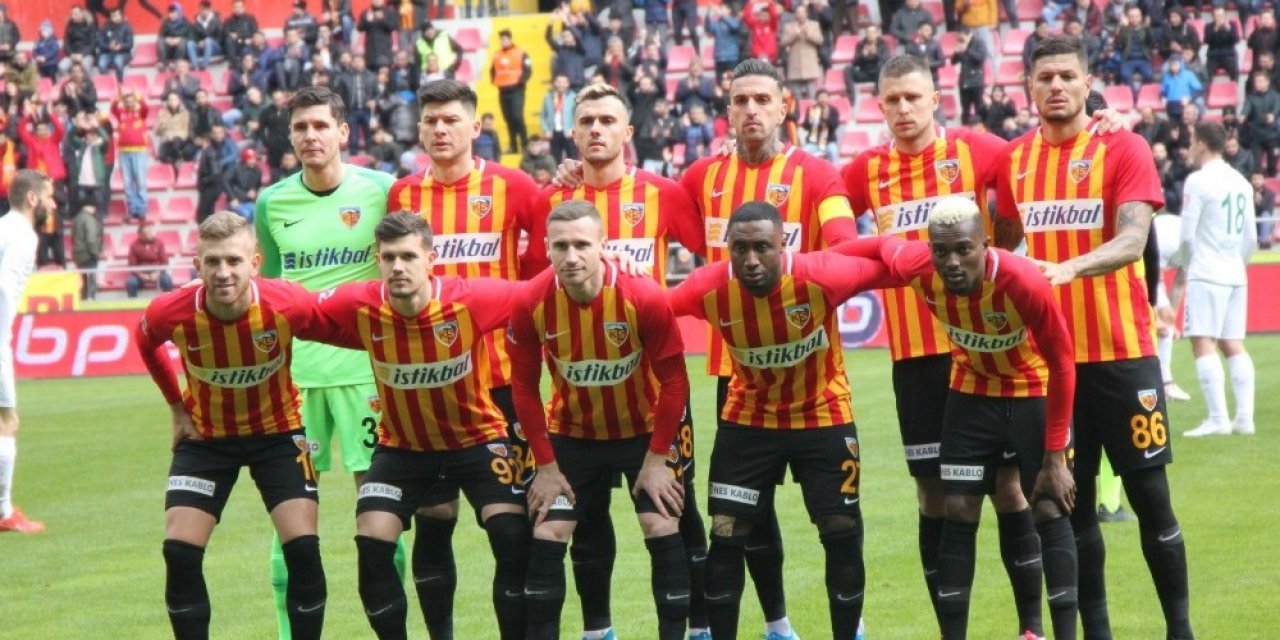 Kayserispor 11 yabancıyla oynadı