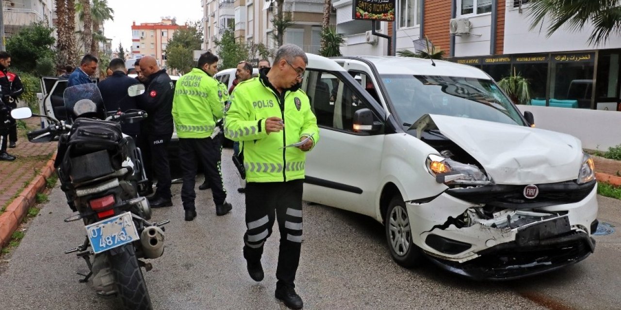 Cezaevi firarisi aracıyla ortalığı savaş alanına çevirdi