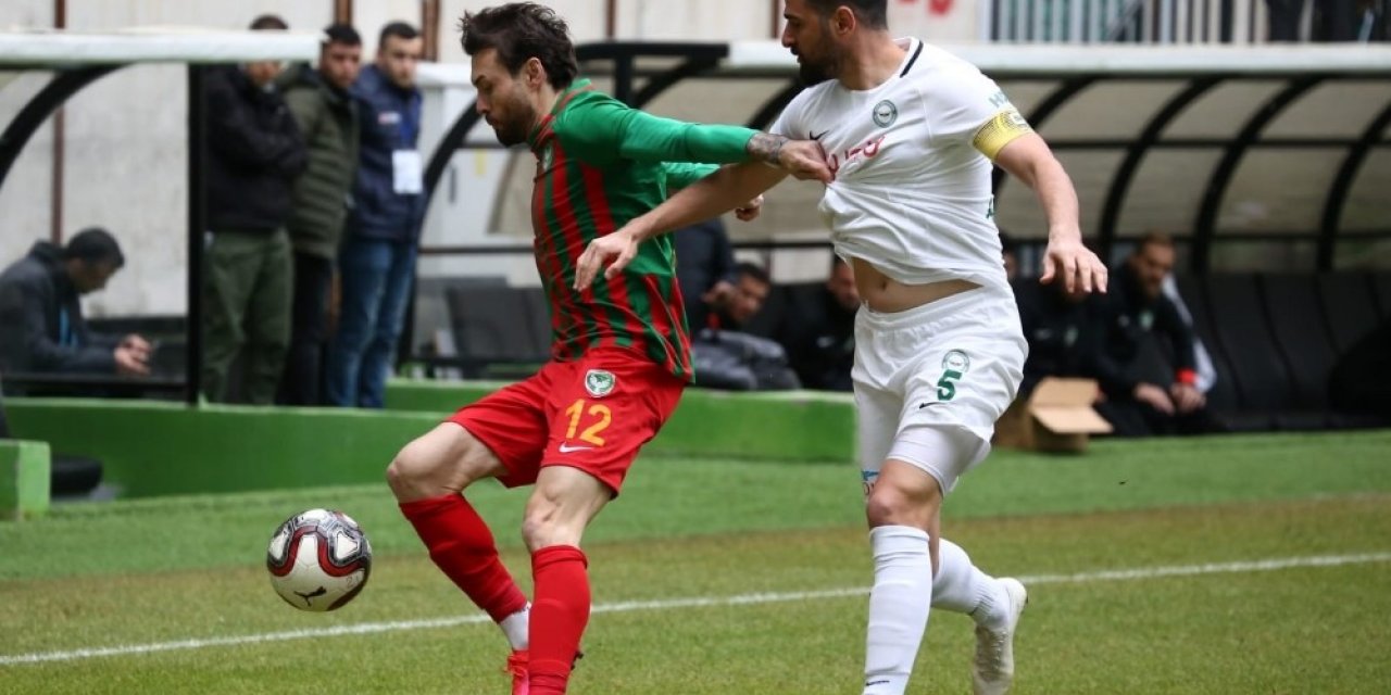 Amed Sportif Faaliyetler sahasında 1922 Konyaspor ile yenişemedi