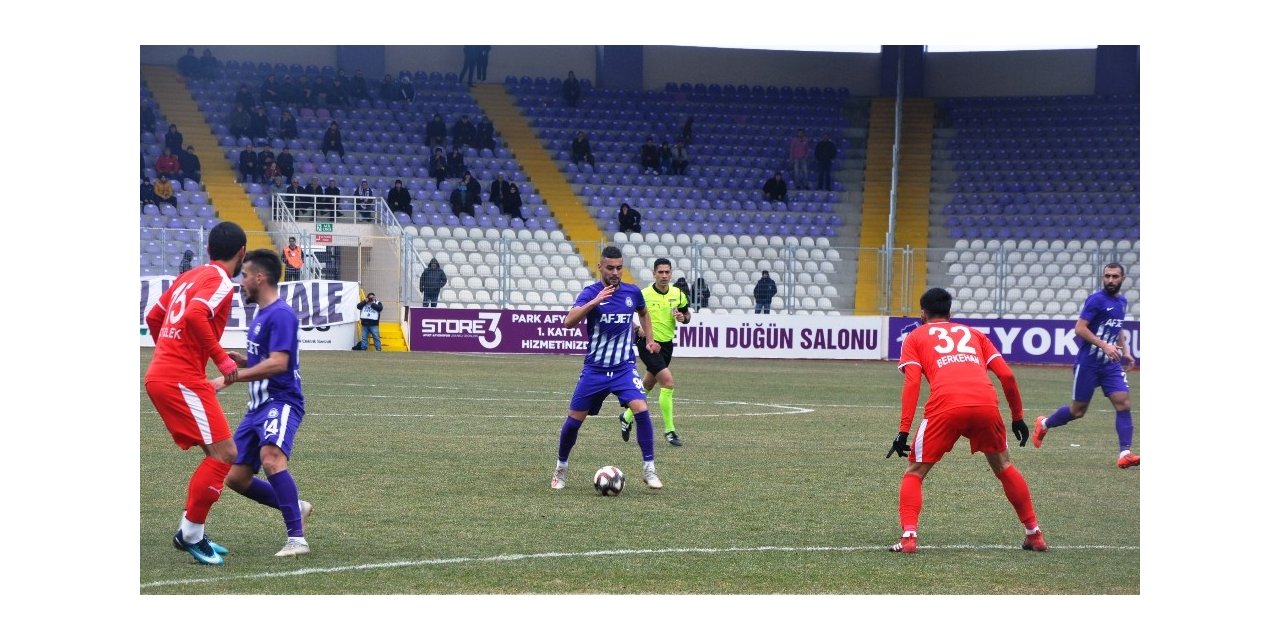 TFF 2. Lig: AFJET Afyonspor: 2 - Pendikspor: 0