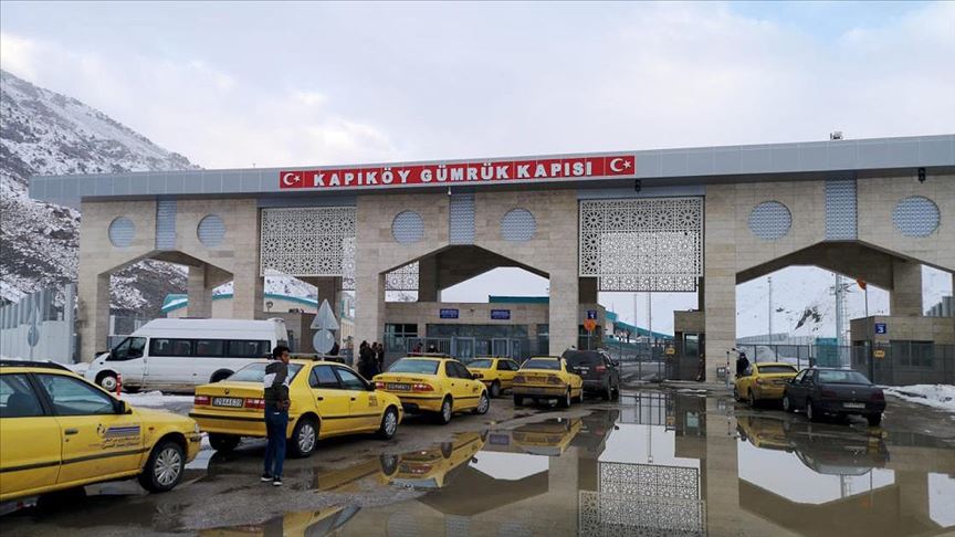Türkiye ile İran arasındaki kara hudut kapıları 17.00 itibarıyla kapatıldı
