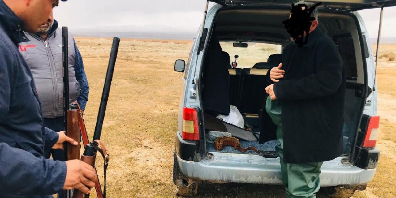 Jandarma ekiplerinden kaçak avcılara suçüstü
