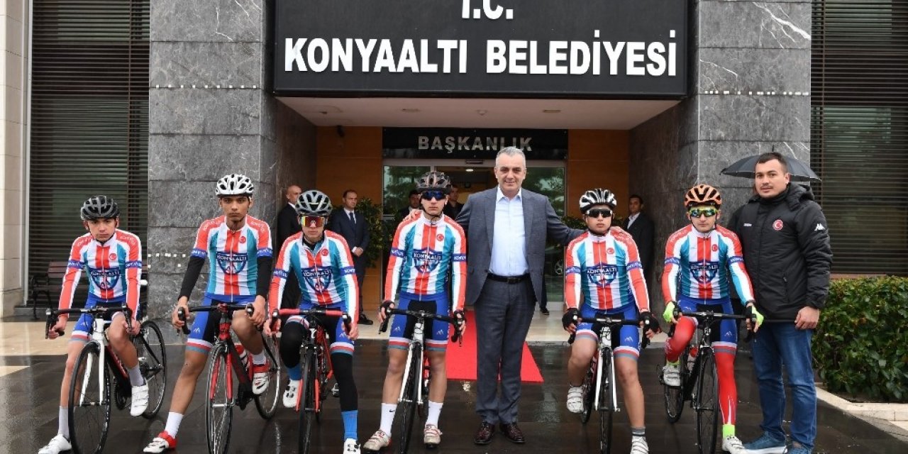 Konyaaltı Bisiklet Takımından “Milli Takım”a