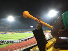 Vuvuzela cebe girdi ! (Video)