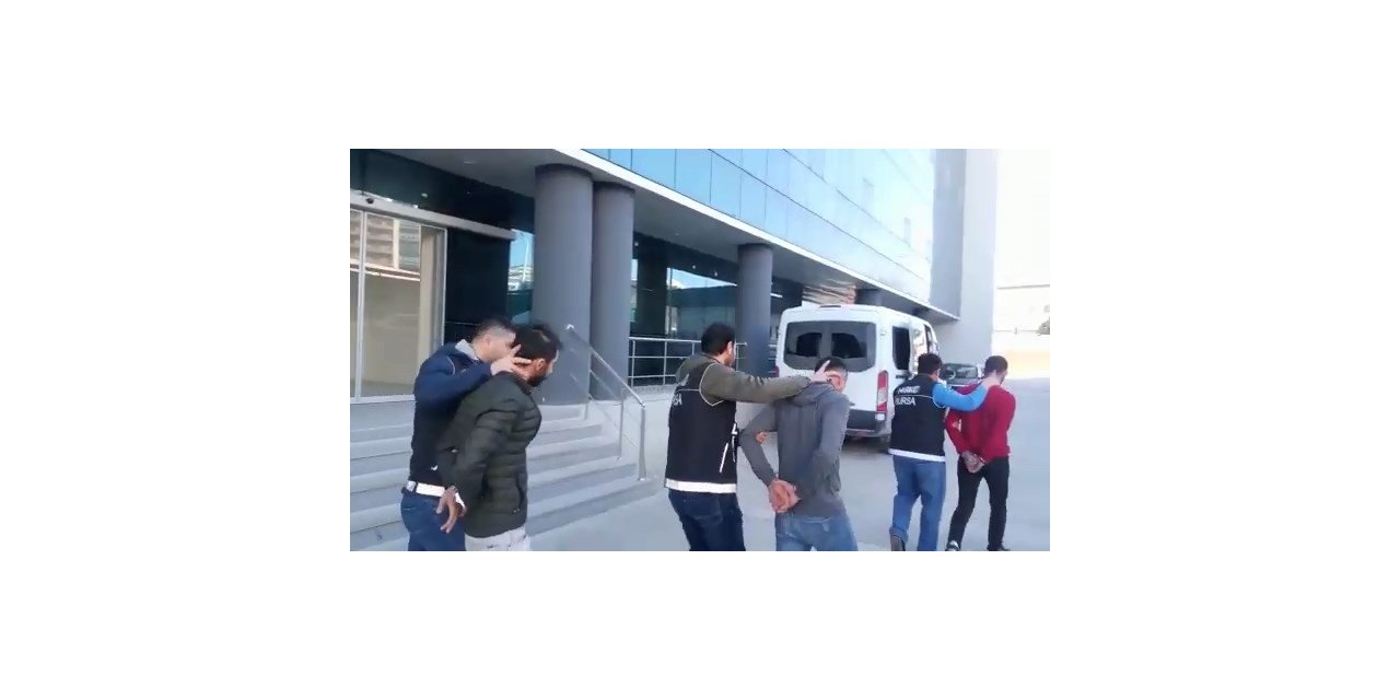 Bursa’da uyuşturucu operasyonunda 4 tutuklama