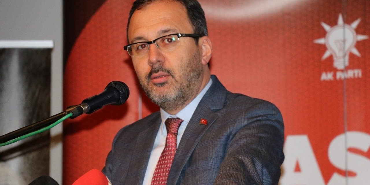 İlk ders Bakan Kasapoğlu’ndan