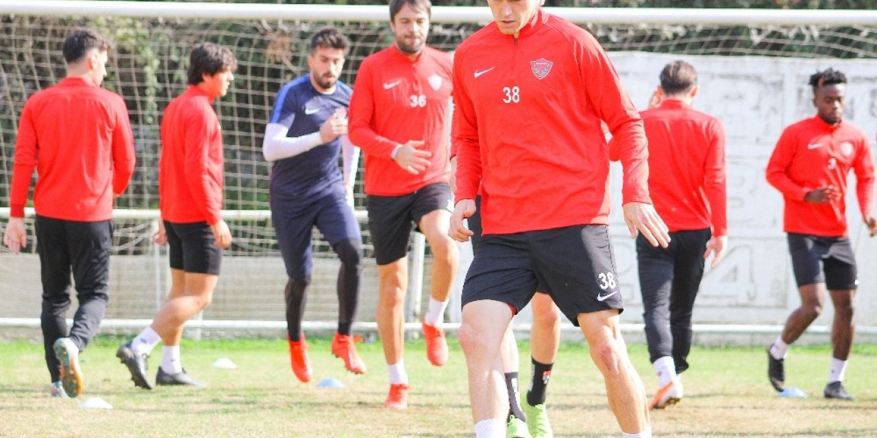 Hatayspor, Osmanlıspor maçının hazırlıklarını tamamladı