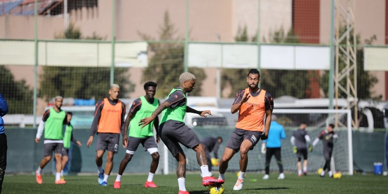 Alanyaspor, Beşiktaş maçı hazırlıklarını sürdürdü