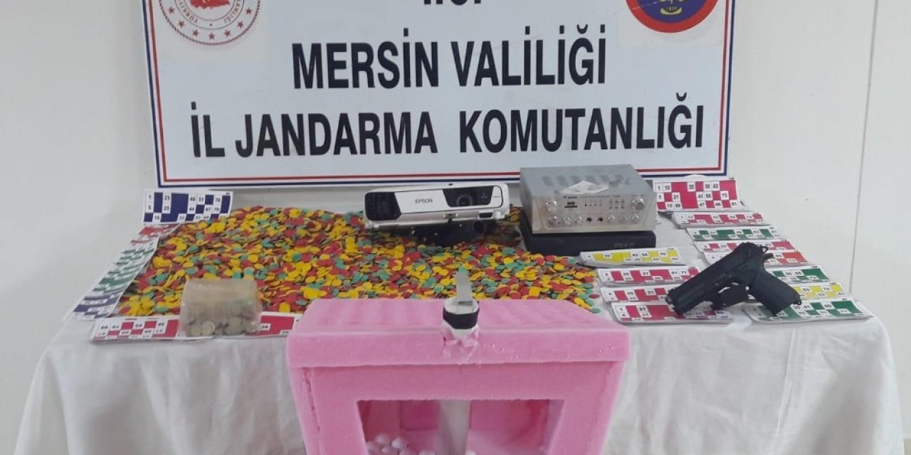 Sendika binasına kumar operasyonu