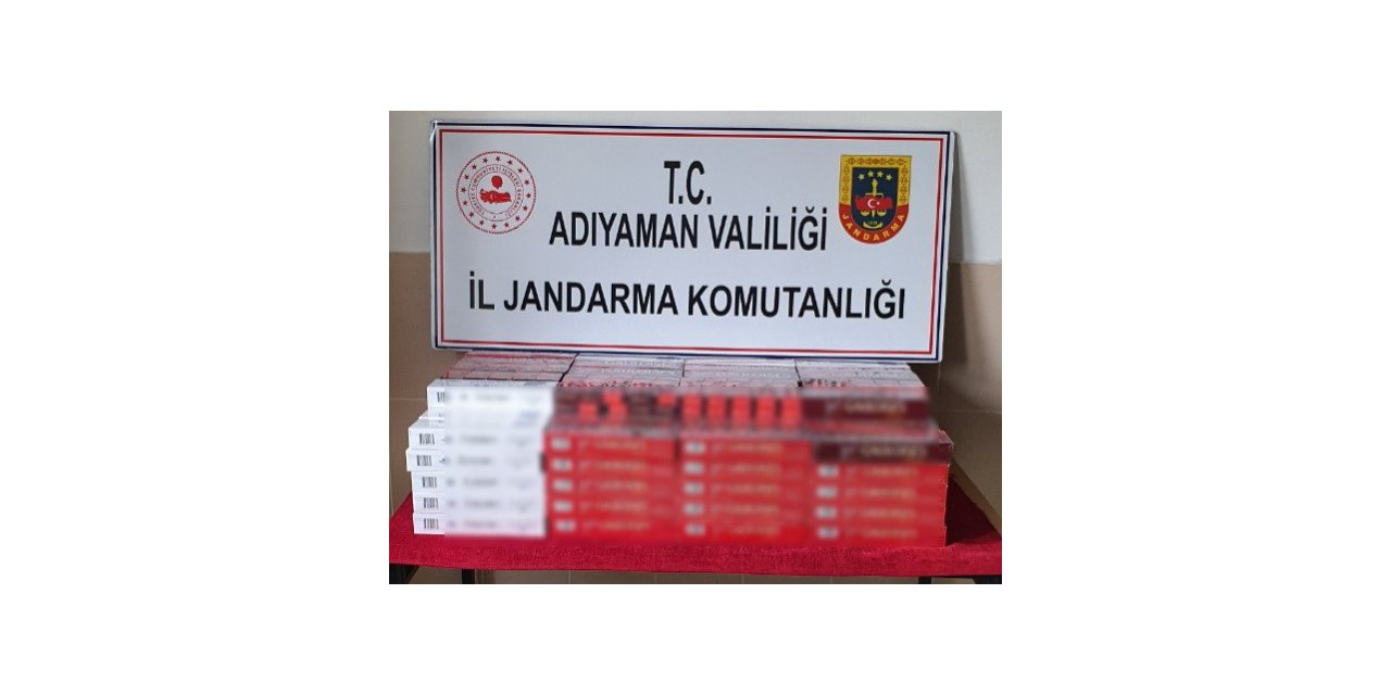 Gümrük kaçağı sigaralar ele geçirildi