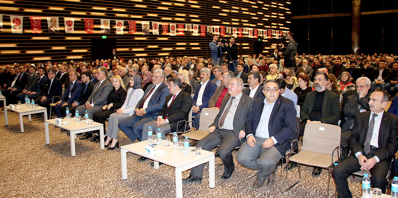 Konya'da "Payitaht'tan Turan'a Hedef Kızıl Elma Üye katılım" programı düzenlendi