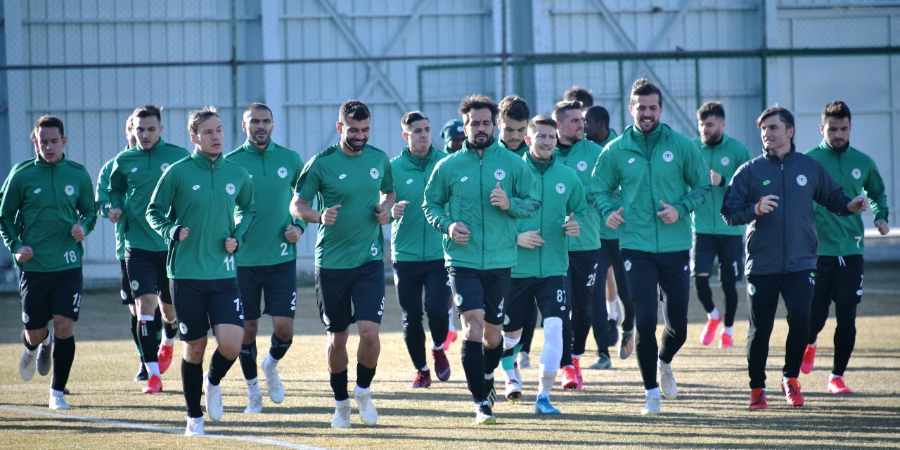 Konyaspor, Kasımpaşa maçı hazırlıklarına başladı