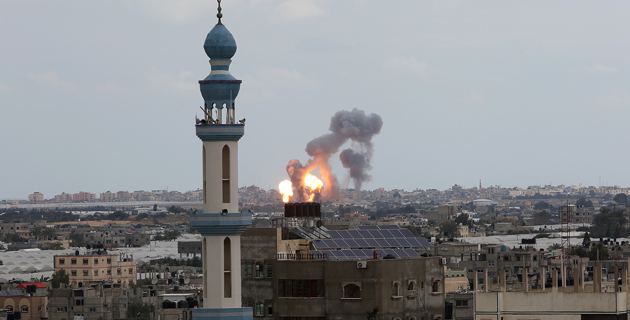 İsrail'den Gazze'ye hava saldırısı